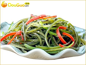 拌海带丝 打印菜谱