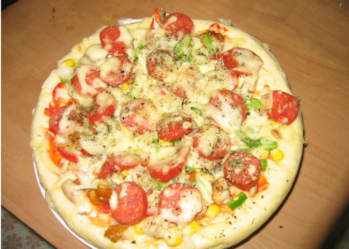 微波炉披萨的做法_微波炉披萨怎么做好吃