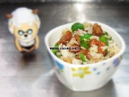 做简单地址的骨肉相连炒米饭_做简单美味美味紫光美食云图片