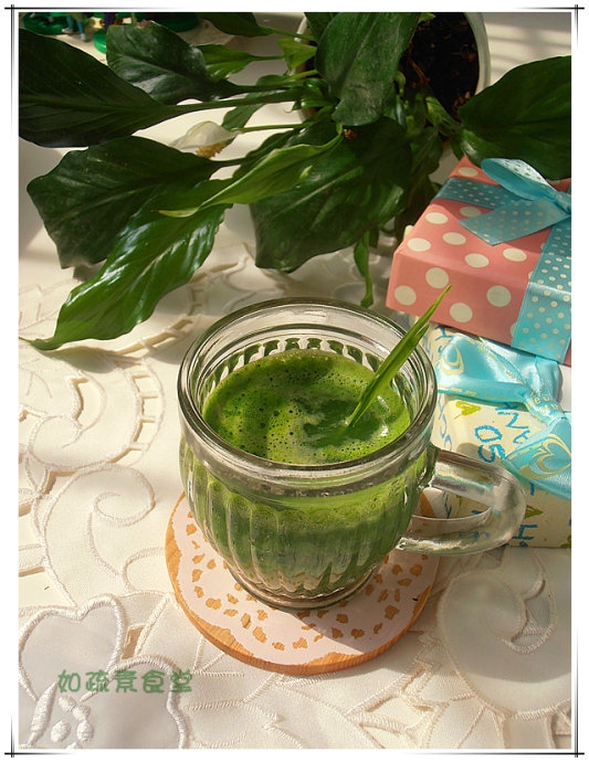 小麦草汁的做法_小麦草汁怎么做好吃