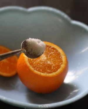 盐蒸橙子 打印菜谱