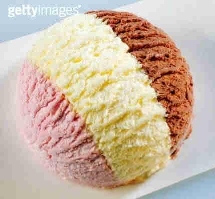 三色冰淇淋的做法