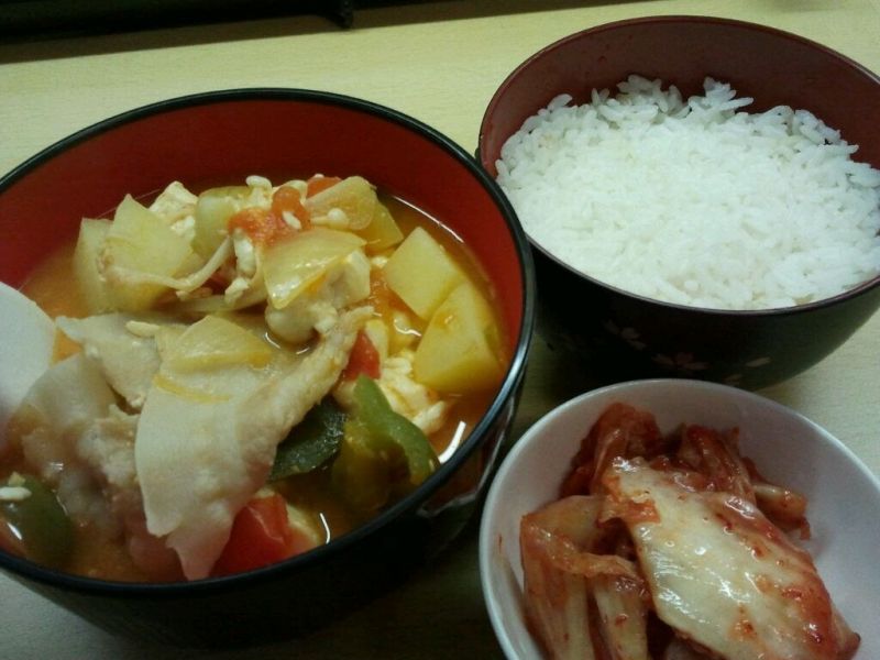 韩式大酱汤的做法_韩式大酱汤的家常做法_韩