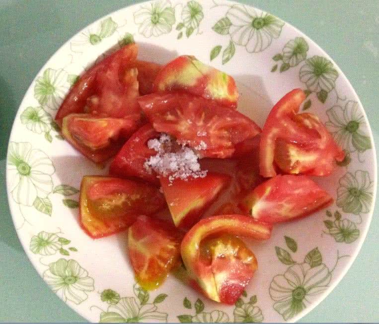 凉拌西红柿的做法