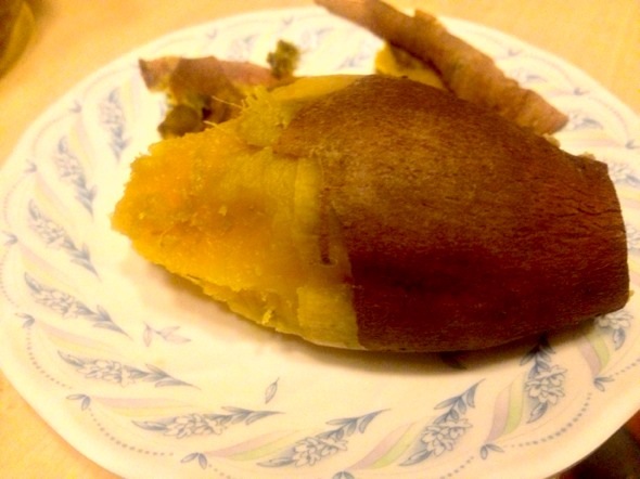 蒸番薯_暁易的美食日记