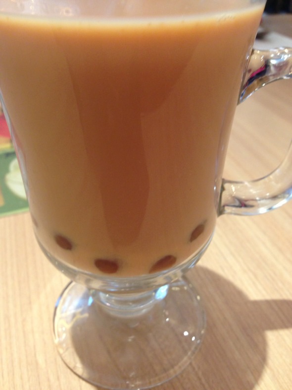 珍珠红豆奶茶