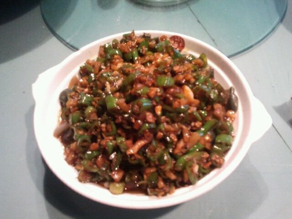 辣椒榨菜皮蛋_hello熊猫_喵的美食日记