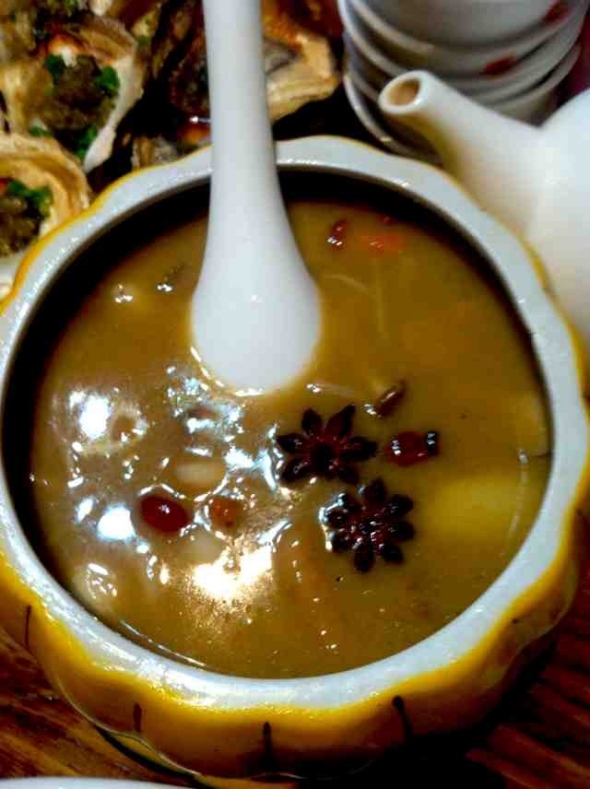 鲜菌炖水瓶_饭饭美食座的笋鸡日记作文温州美食图片