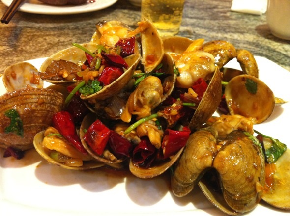 辣炒蚬子_未未儿的美食日记