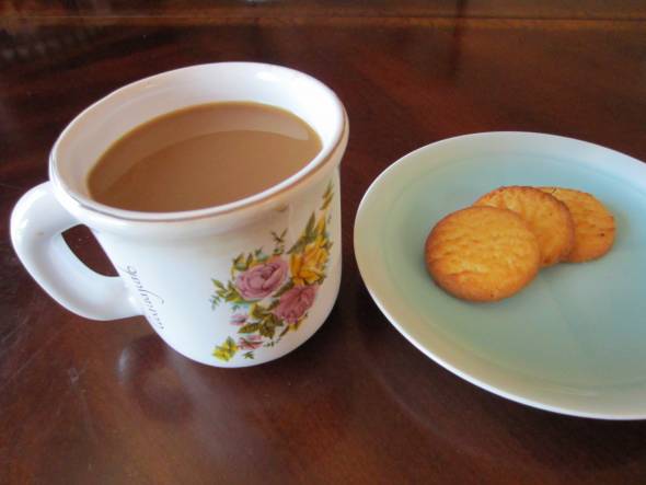 咖啡 饼干,咖啡机 奶精 蜂蜜_敏玉空间的美食日