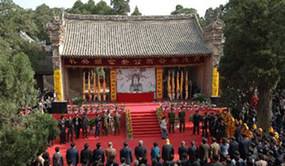 6,祭仓颉 陕西白水县有谷雨祭祀文祖仓颉的习俗"谷雨祭仓颉"