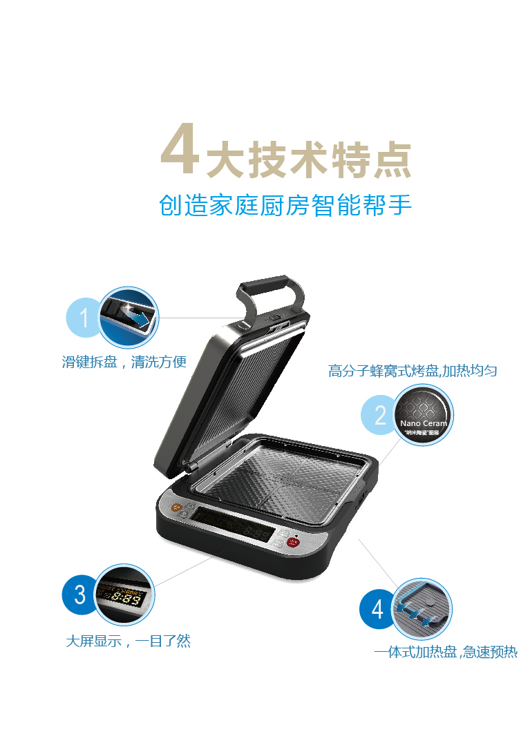 收到产品的豆果儿要记得按照规定及时发布菜谱哦,亲们可以上传多个试用菜谱,优质的试用菜谱可以提升您下次申请试用成功的机率哦。 1、豆果儿们会收到利仁侧开时代LR-FD431家用电饼铛一台~ 2、欢迎大家发挥自己的创意,用利仁侧开时代LR-FD431家用电饼铛研发制作各种各样的美味菜肴,并在规定时间内发布至少4篇以上试用报告在豆果网,菜谱的步骤尽量详细易懂,图片尽量清晰美观。 试用菜谱制作标准: 1、试用报告内容必须含有产品试用心得、详全的试用产品食谱、照片中必须含电饼铛使用场景。 2、照片清晰、背景