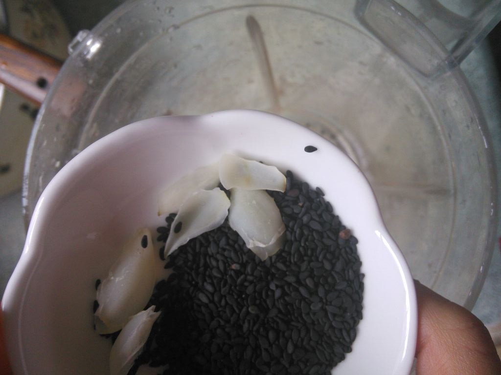 黑芝麻山药糊