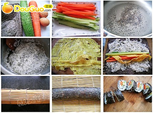 寿司的制作方法(图解)